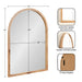 Arch Mirror Natural 22x32 2