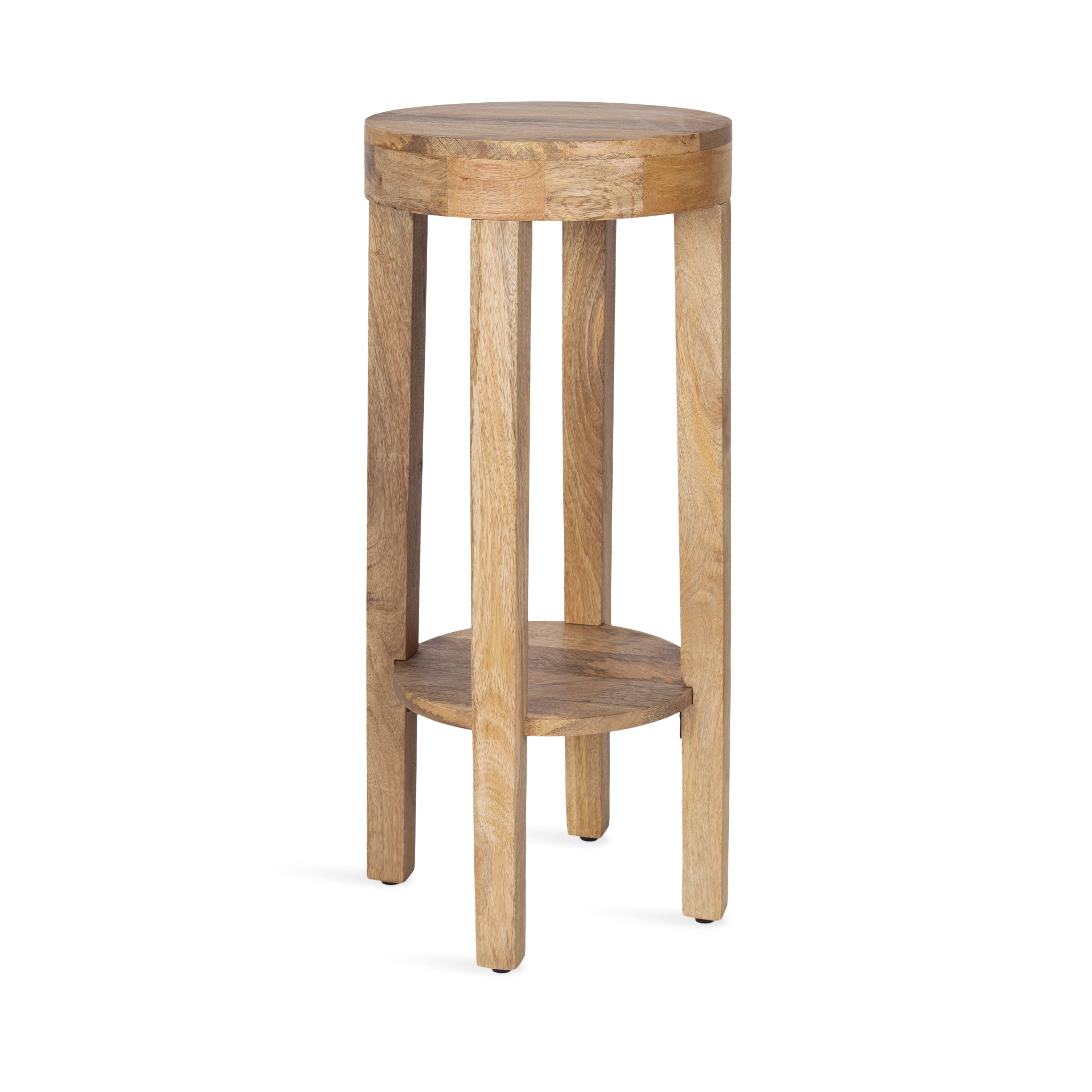 Side Table Natural 12x12x28 1