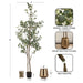 Faux Tree Gold 8' 2