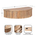 Floating Side Table Natural Beige 20x11x6 2