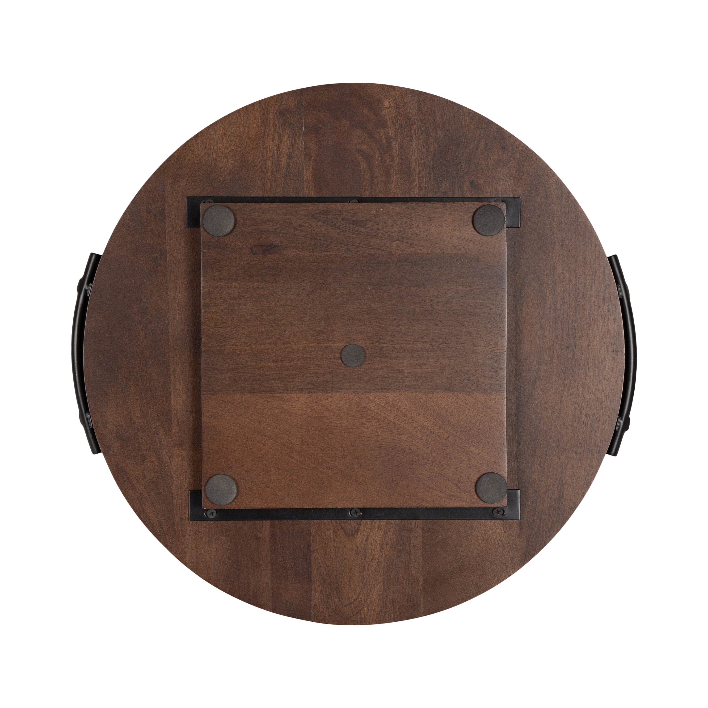 Lazy Susan Dark Brown 20x20 6