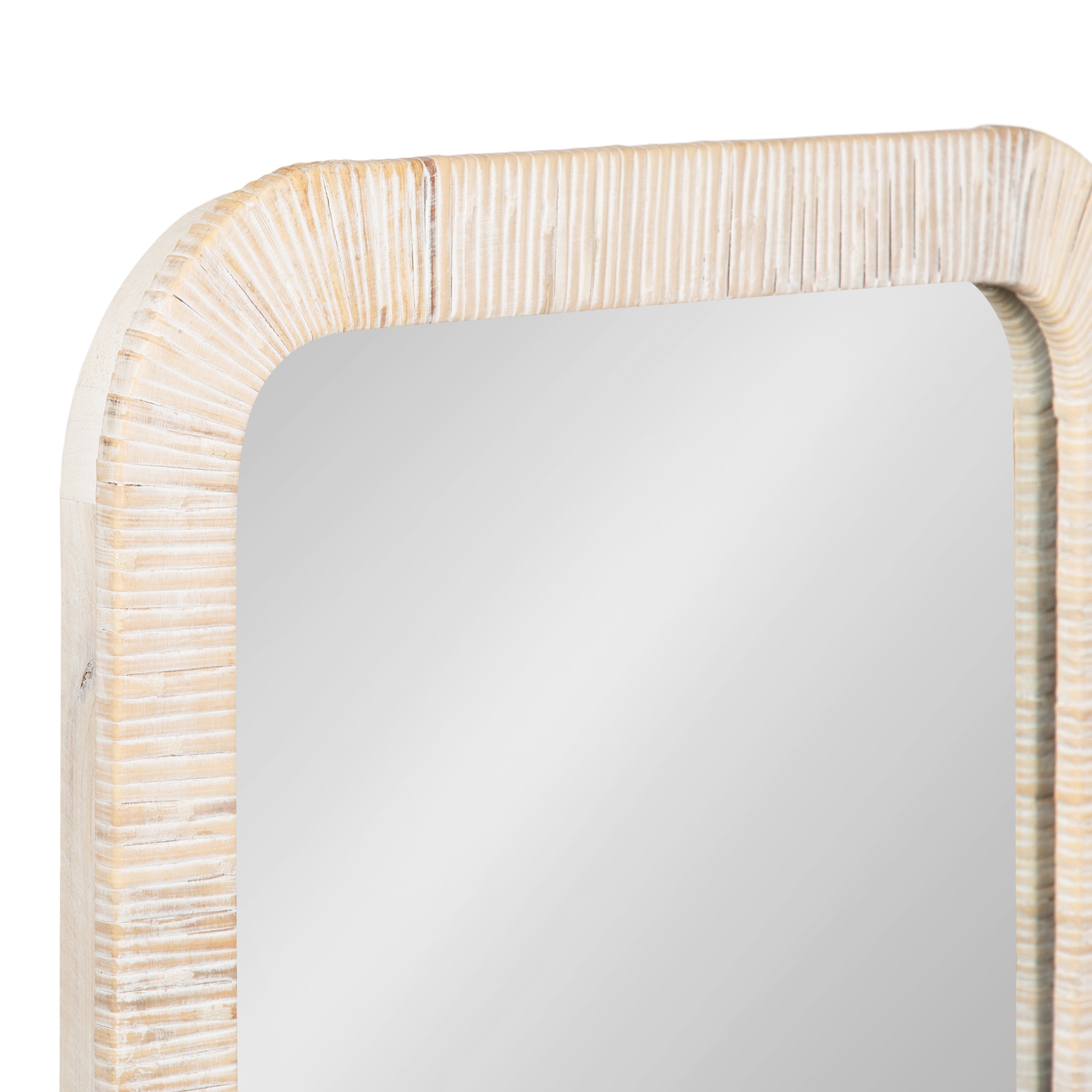 Full Length Mirror 18x48 White 3