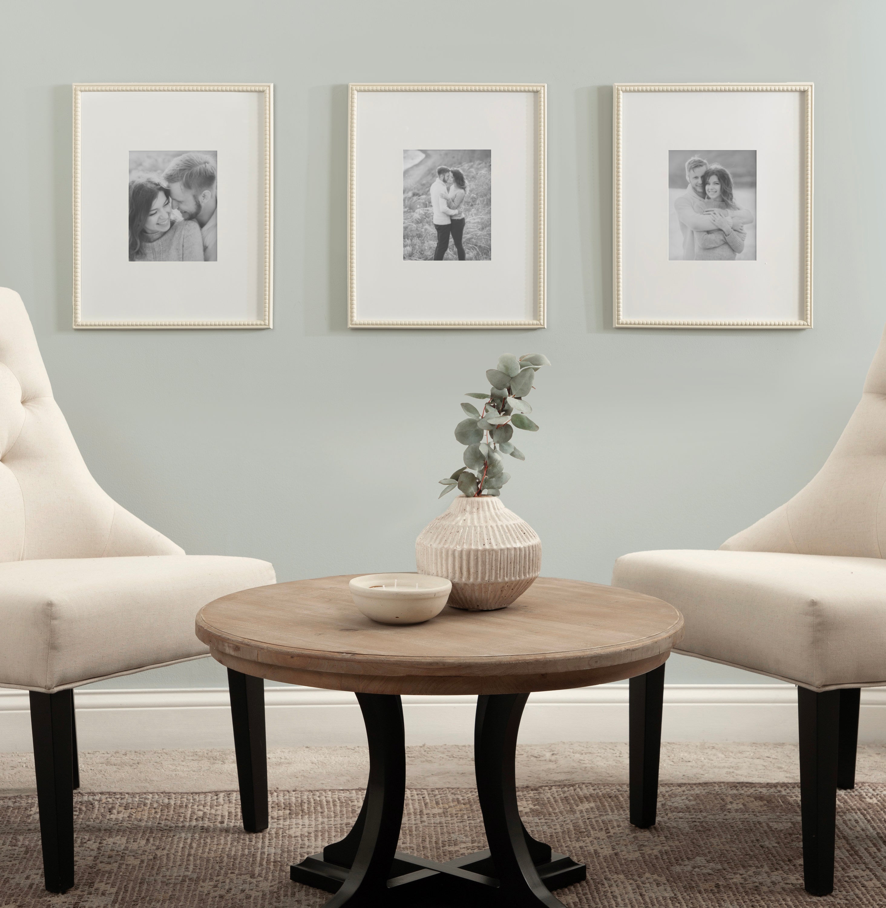 Wall Frame White 16x20 matted to 8x10 7