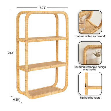 Accent Shelf 18x30 Natural 2