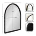 Arch Mirror Black 28x32 2