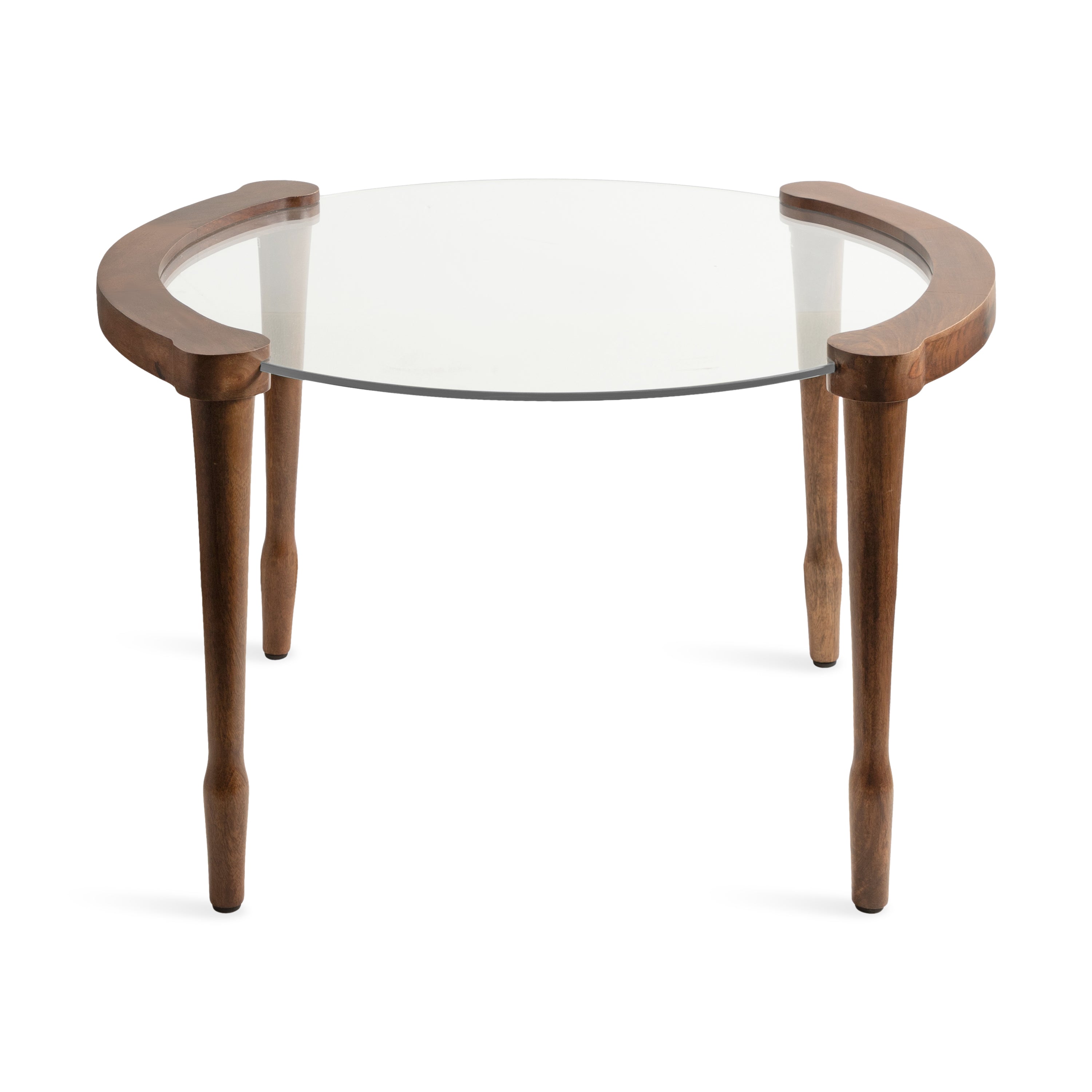 Coffee Table Walnut Brown 28x26x18 5