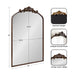 Arch Mirror 24x36 Bronze 2