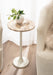 Drink Table Beige 14x14x24 6