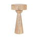 Side Table Natural Beige 12x12x22 1