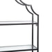 Accent Shelf Black 20x6x32 4