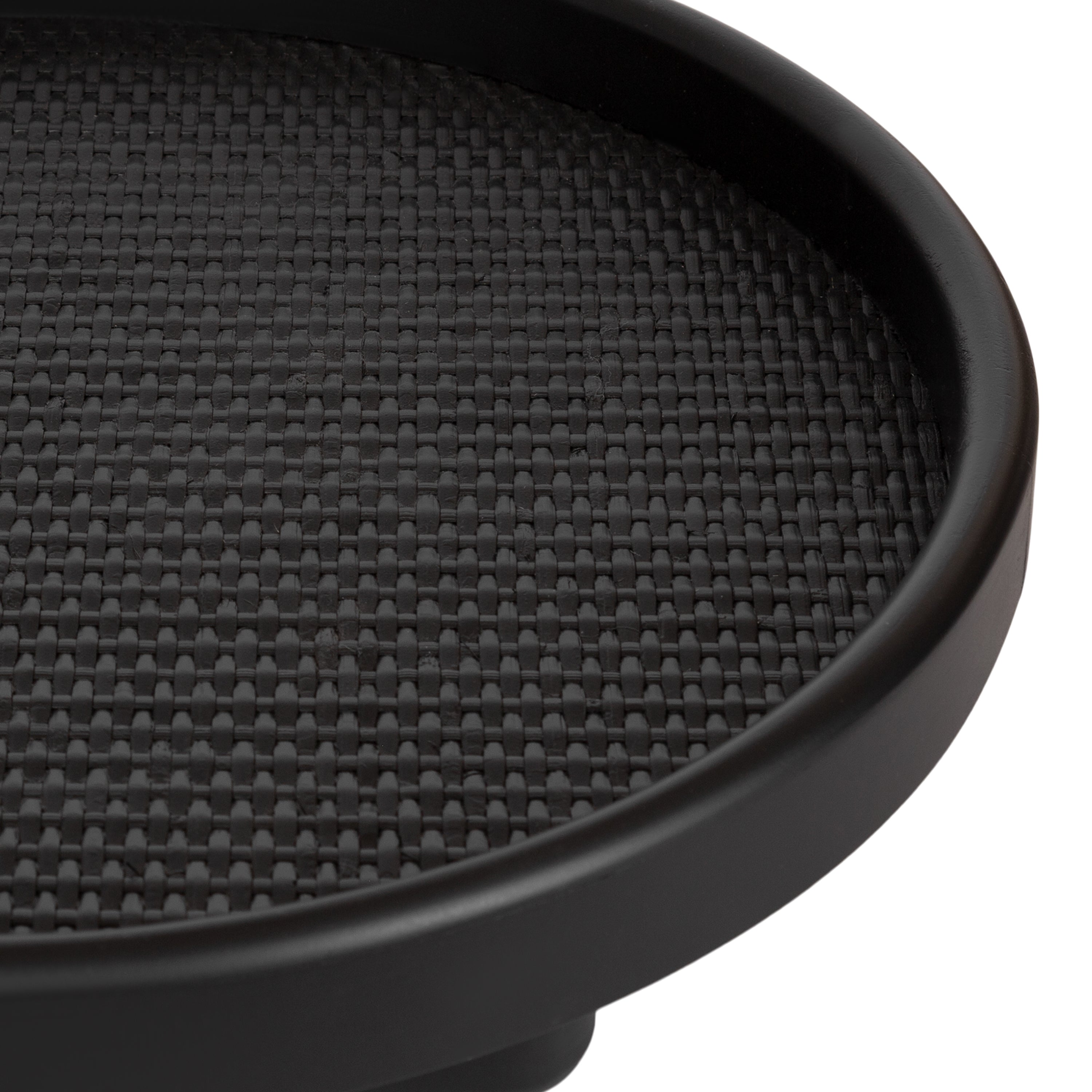 Planche Round Woven Tray