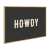 Sylvie Howdy Landscape Black Framed Canvas by Honey Island Studio