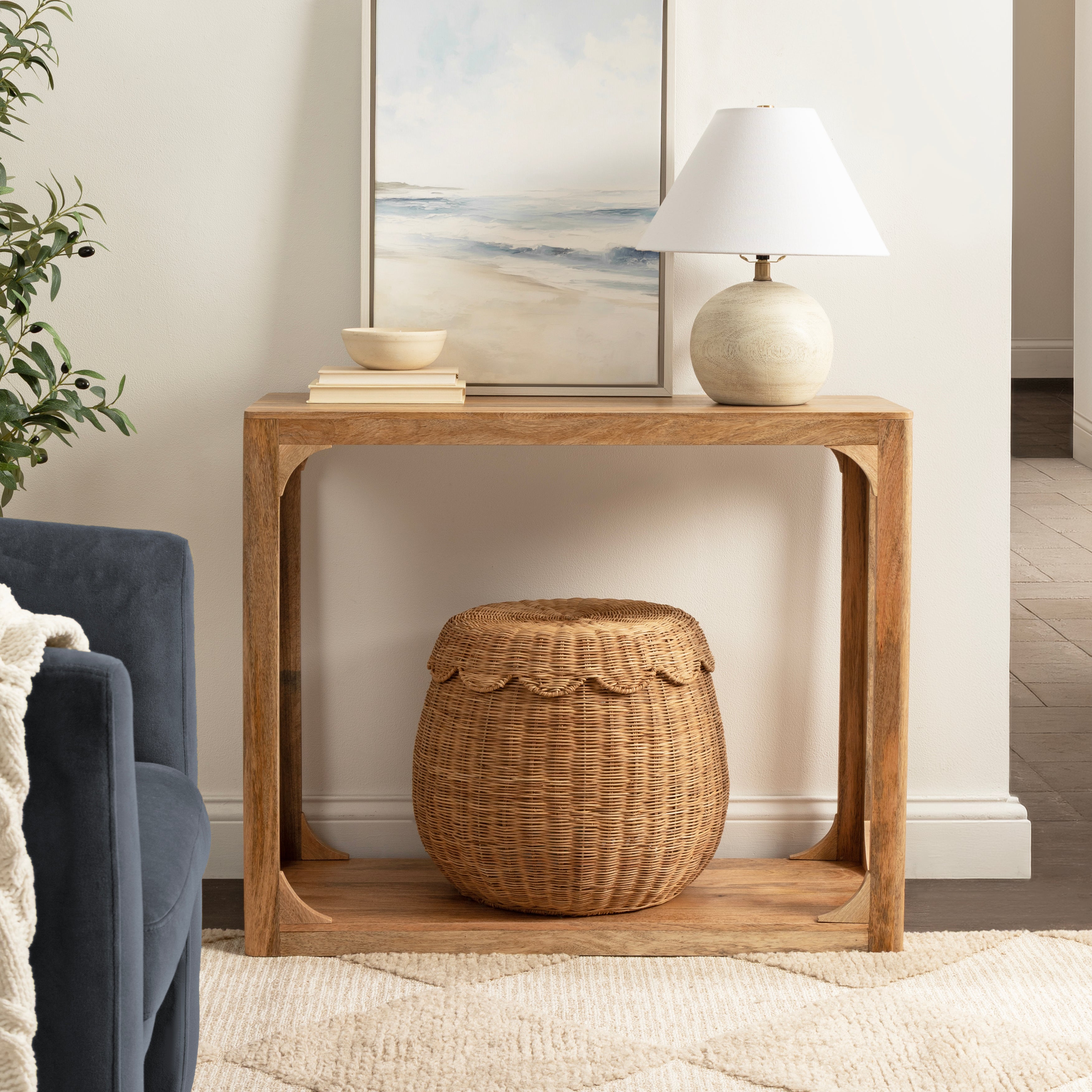 Console Table 36x14x30 Natural 7