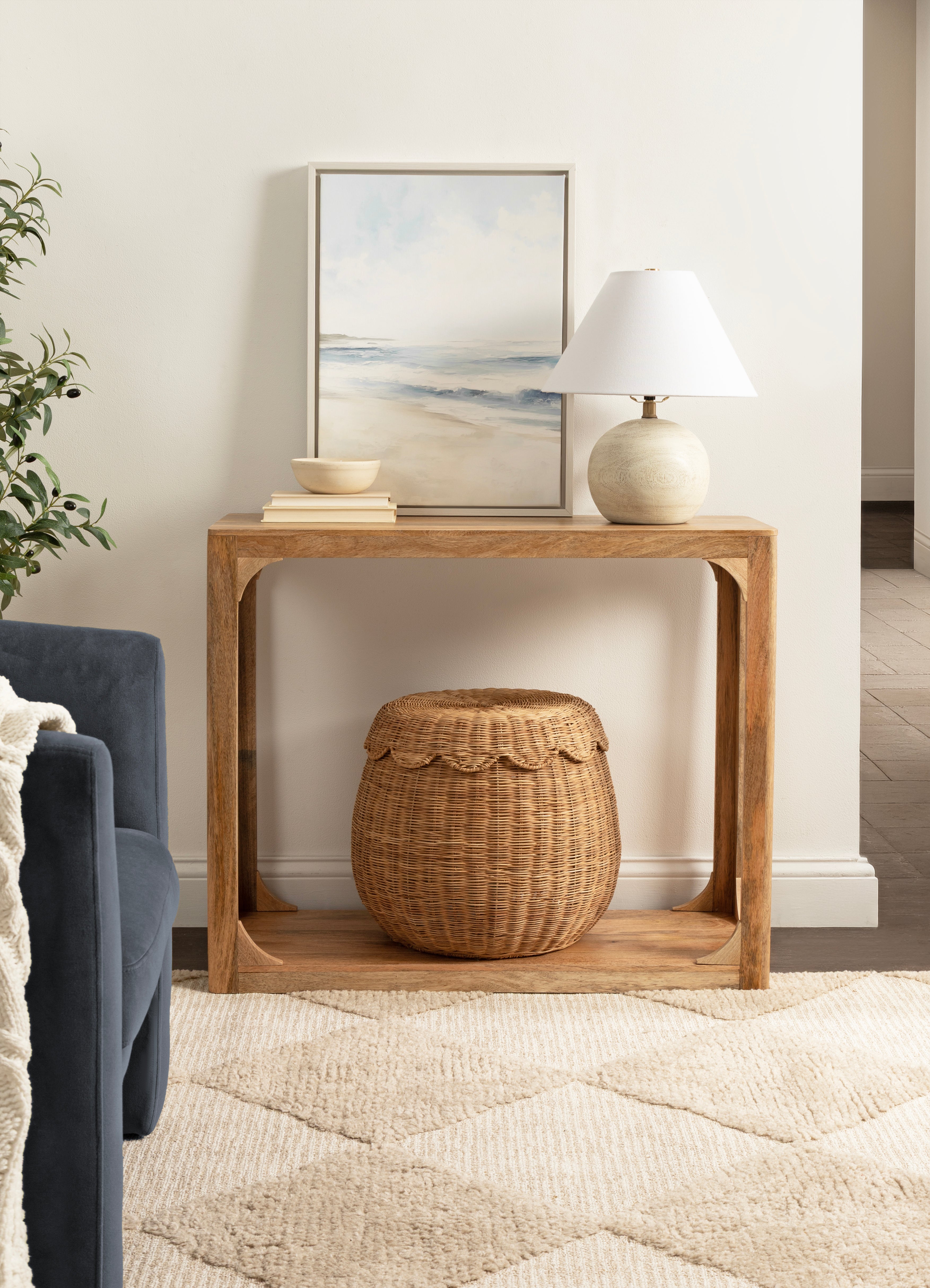 Console Table 36x14x30 Natural 7