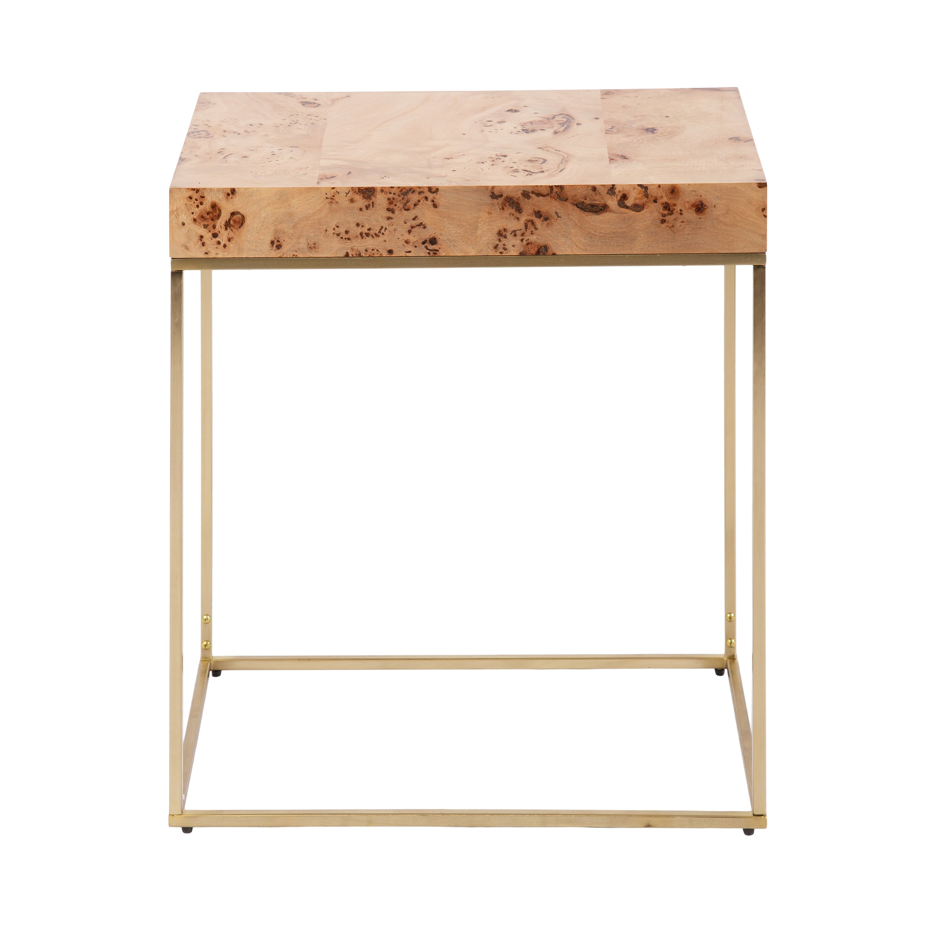 Side Table 22x14x24 Natural Gold 5