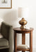 Tabletop Lamp Gold 8x8x17 8