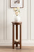 Side Table Walnut Brown 12x12x30 8