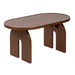 Coffee Table Walnut Brown 37x21x19 1