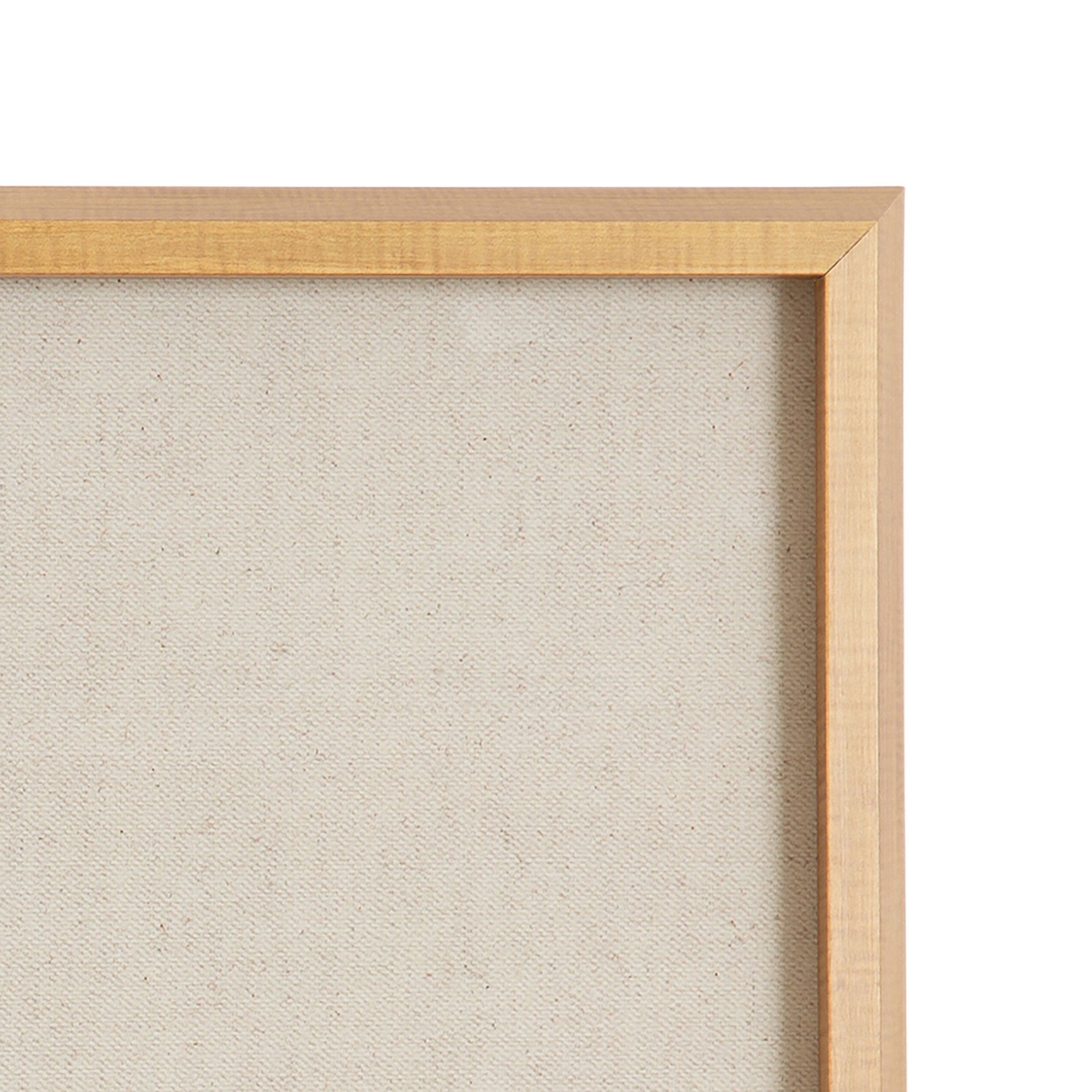 Natural Linen Light Dry Erase by The Creative Bunch Studio Framed Glass Dry Erase Wall Art White Board