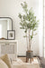 Faux Tree 7.5' Pewter Rustic Brown 8