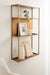 Accent Shelf Gold 18x32 6