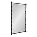 Rectangle Mirror Black 22x33 1