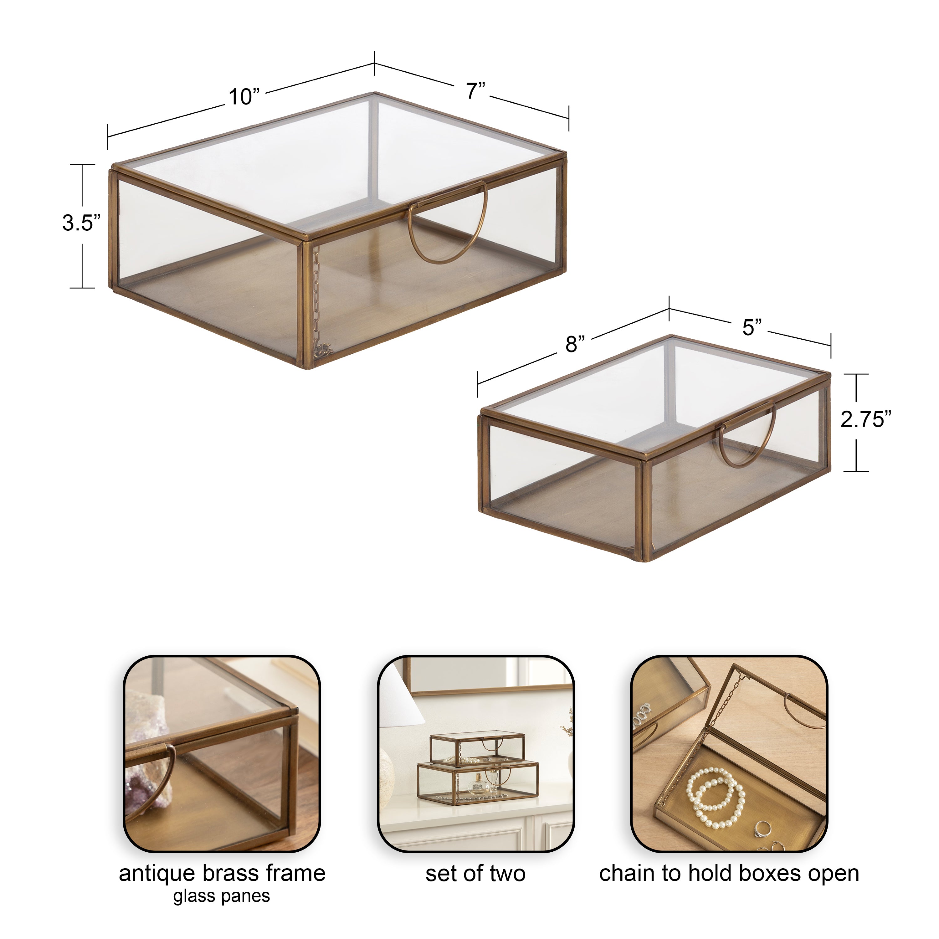 Nevala Decorative Storage Box Set