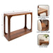 Console Table Walnut Brown 36x14x30 2