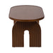 Coffee Table Walnut Brown 37x21x19 5
