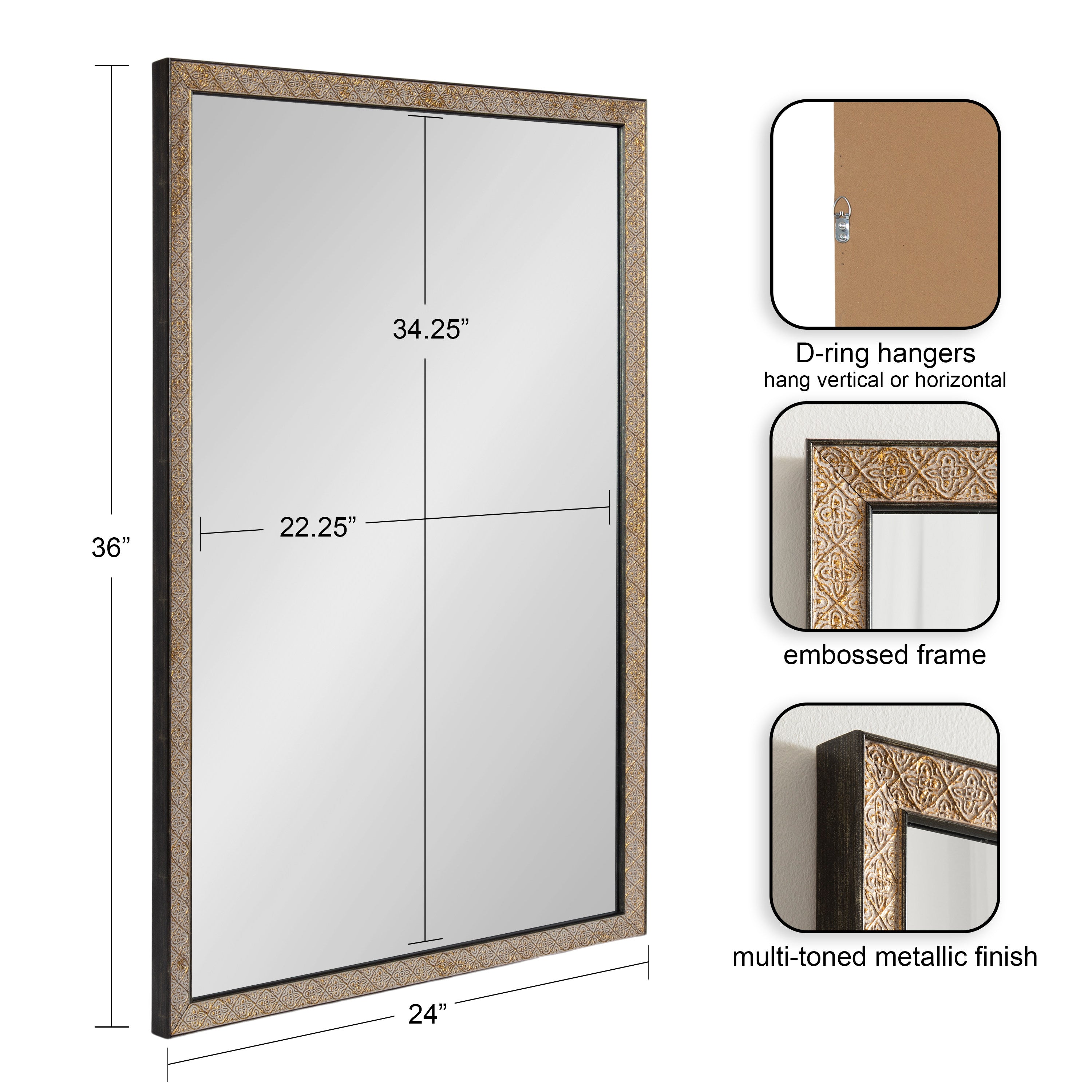 Soniva Rectangle Wall Mirror