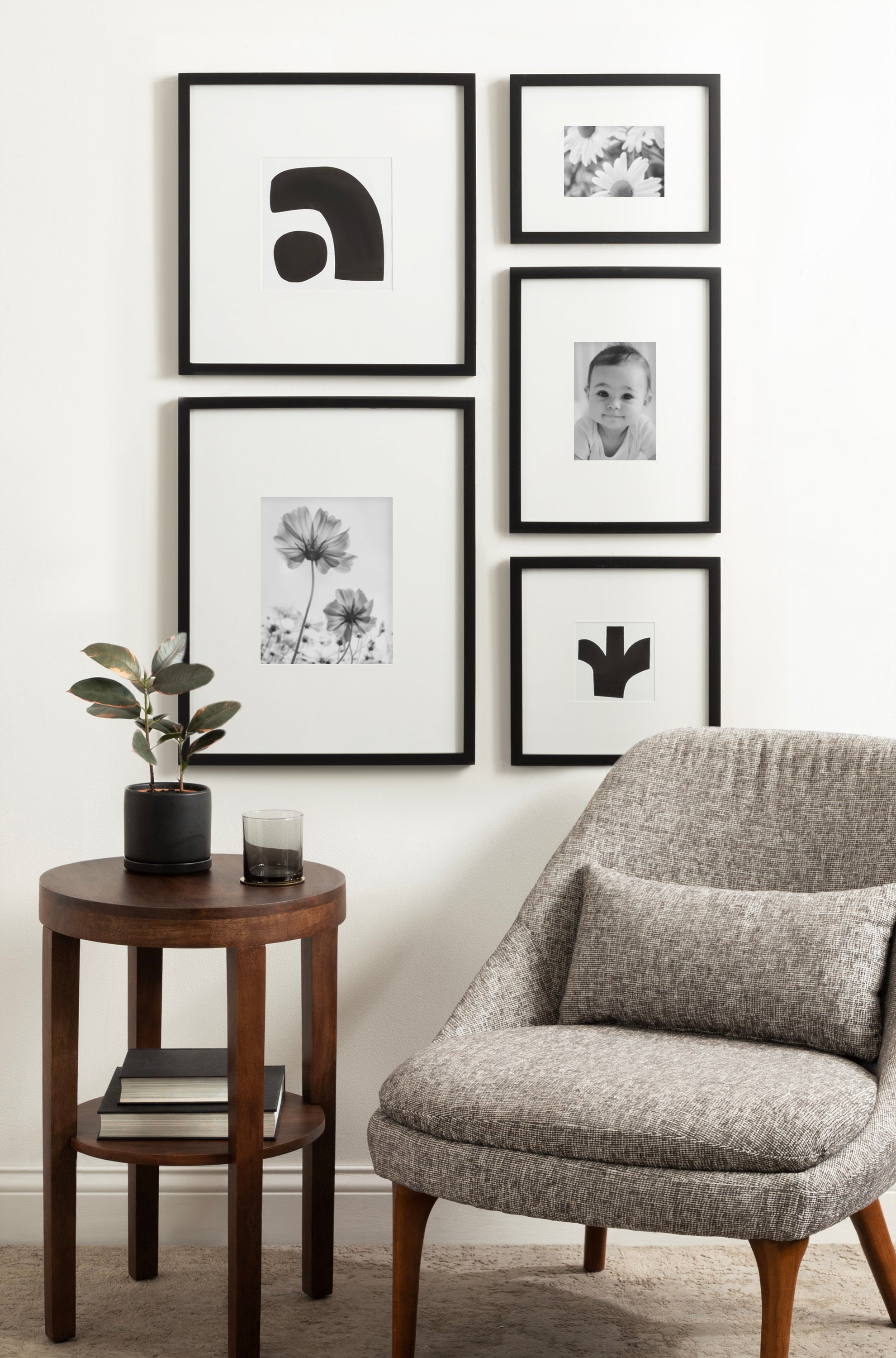 Frame Box Set Black 5 Piece 6