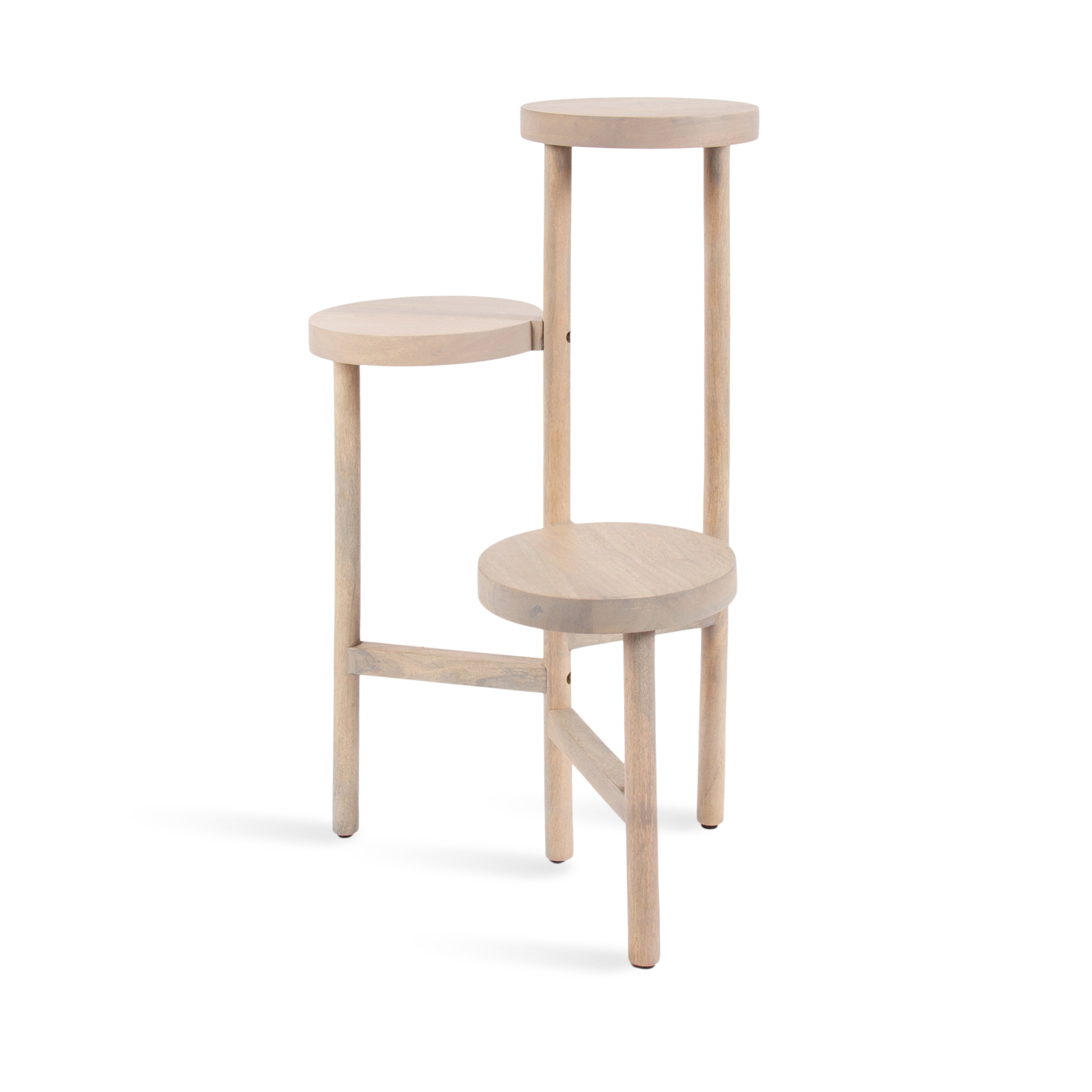 Plant Stand Whitewash 16x16x35 1
