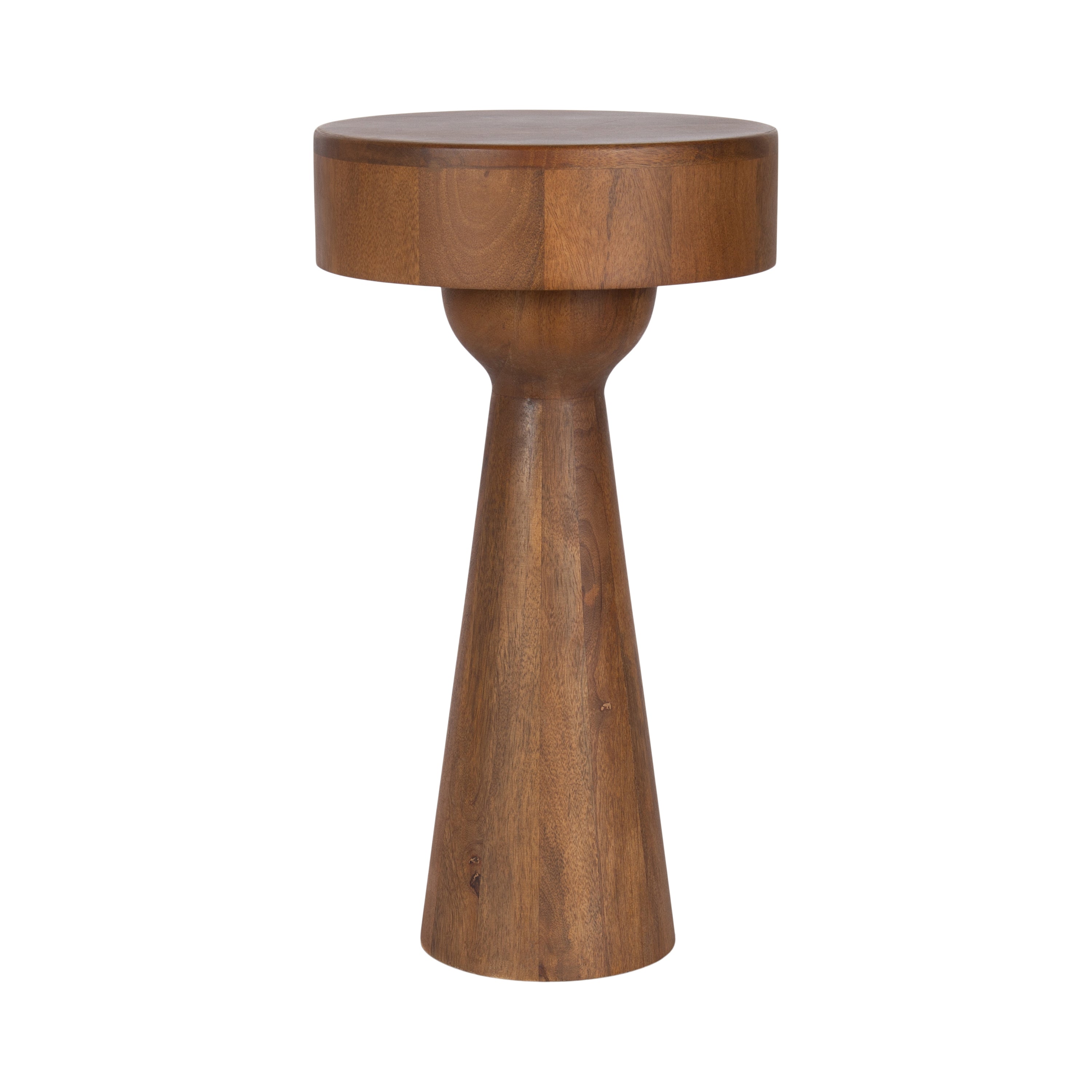 Side Table Walnut Brown 12x12x22 1