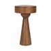 Side Table Walnut Brown 12x12x22 1