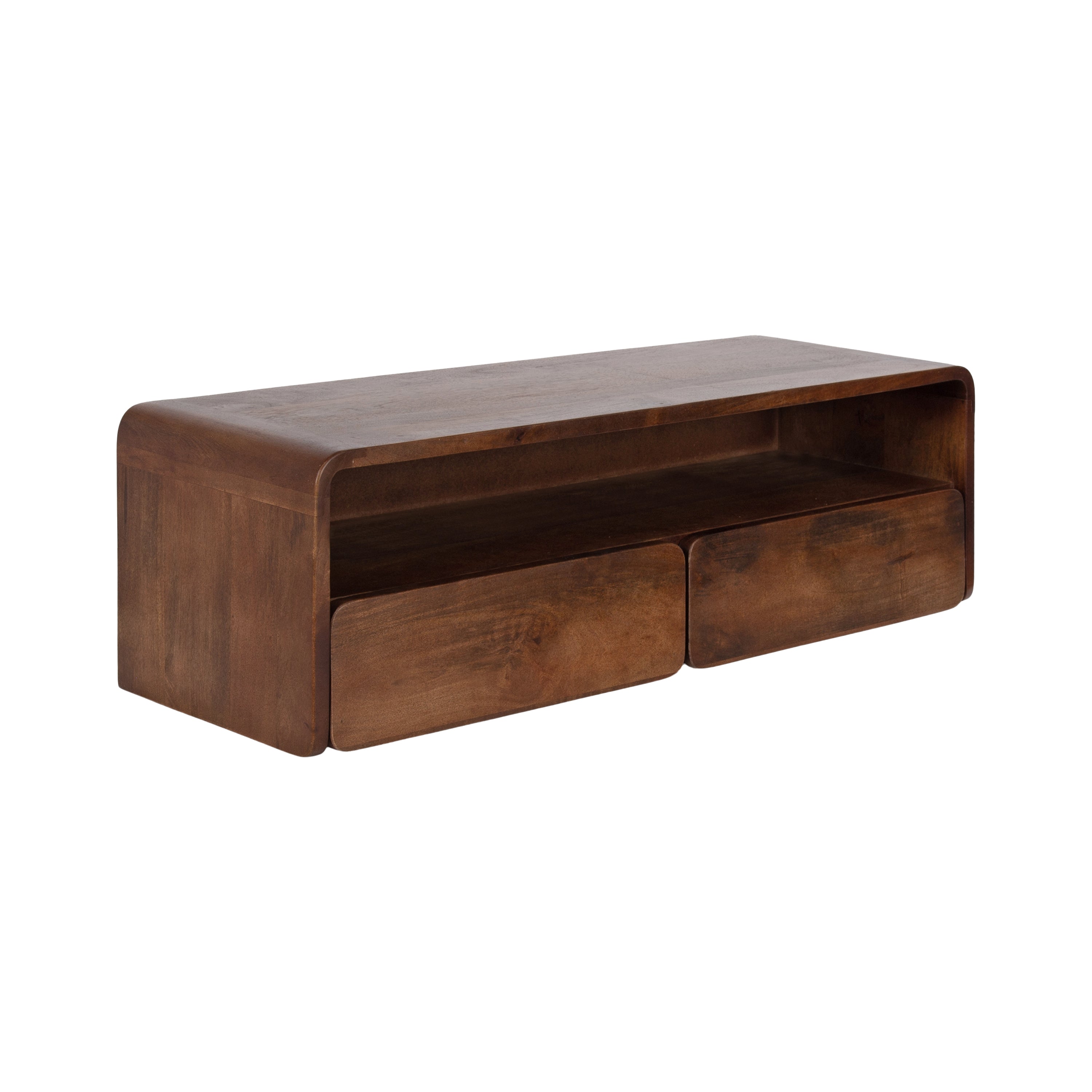 Kato Wood Floating Console Table