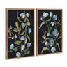 Sylvie Foliage I and Foliage III Framed Canvas Art Set by Nikita Jariwala