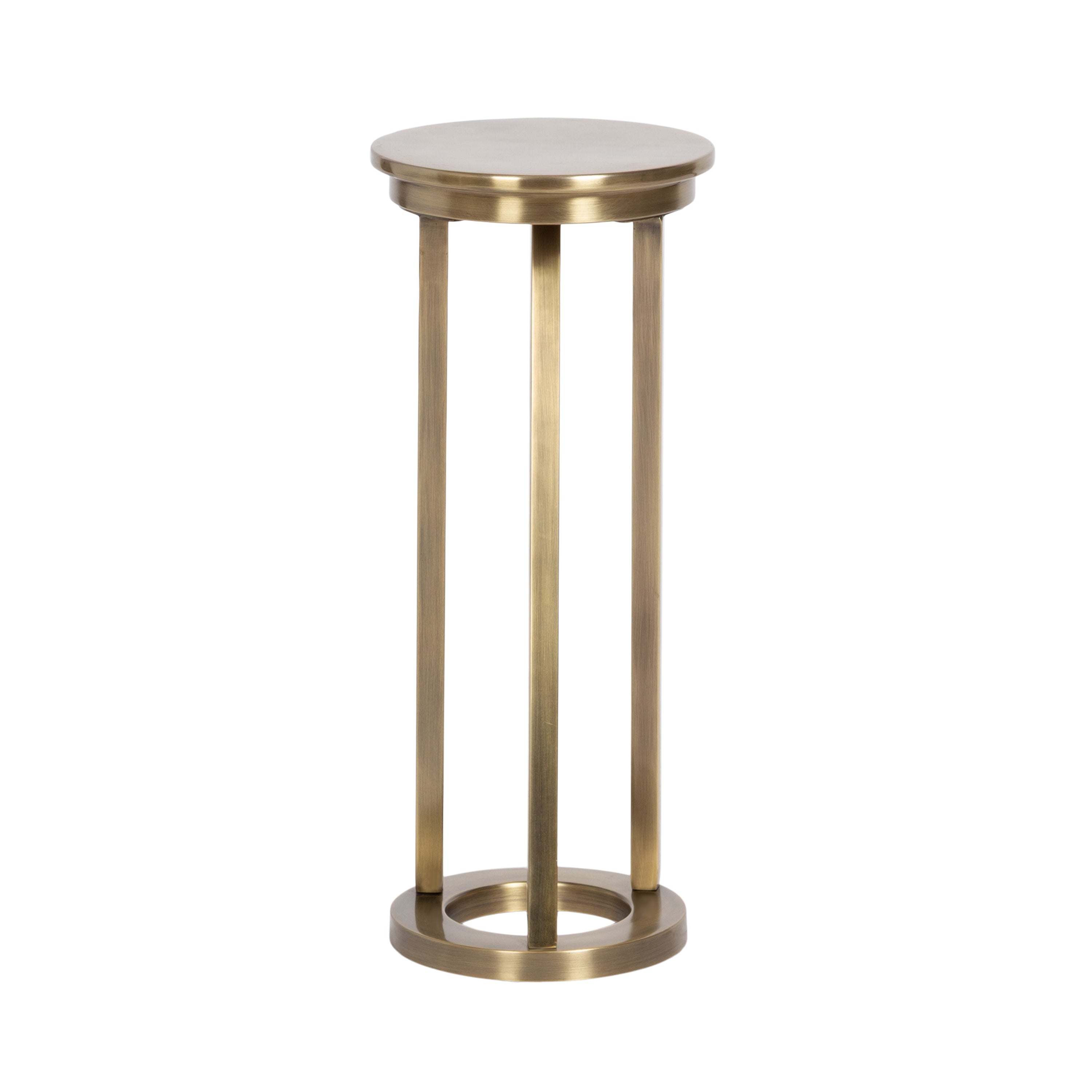 Drink Table Gold 9x9x22 5