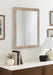 Rectangle Mirror Brown 21x27 6