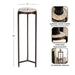 Drink Table Bronze Light Brown 9x9x23 2