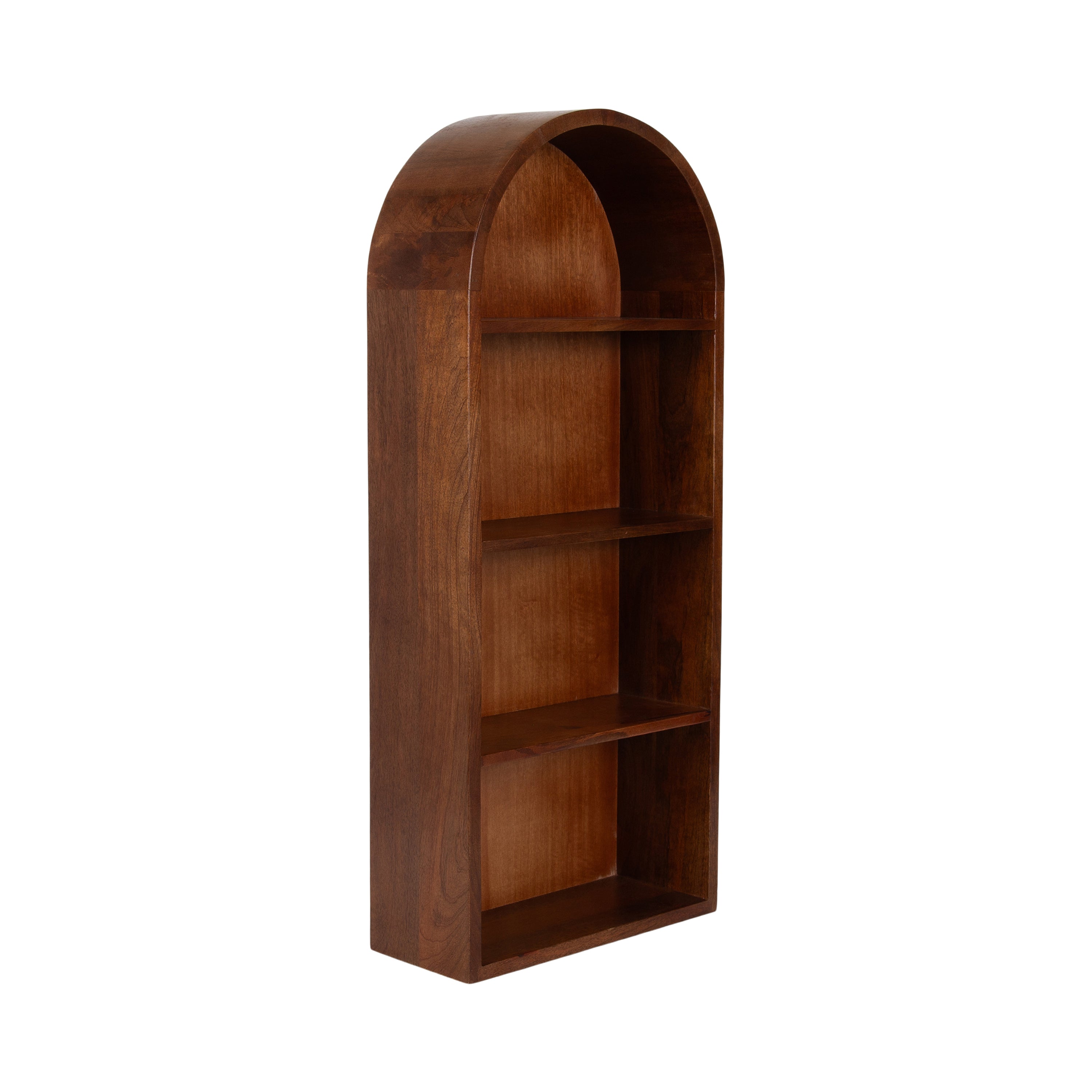 Accent Shelf Walnut Brown 14x6x33 1