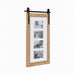 Wall Frame Rustic Brown 10x20 matted to 4op 1