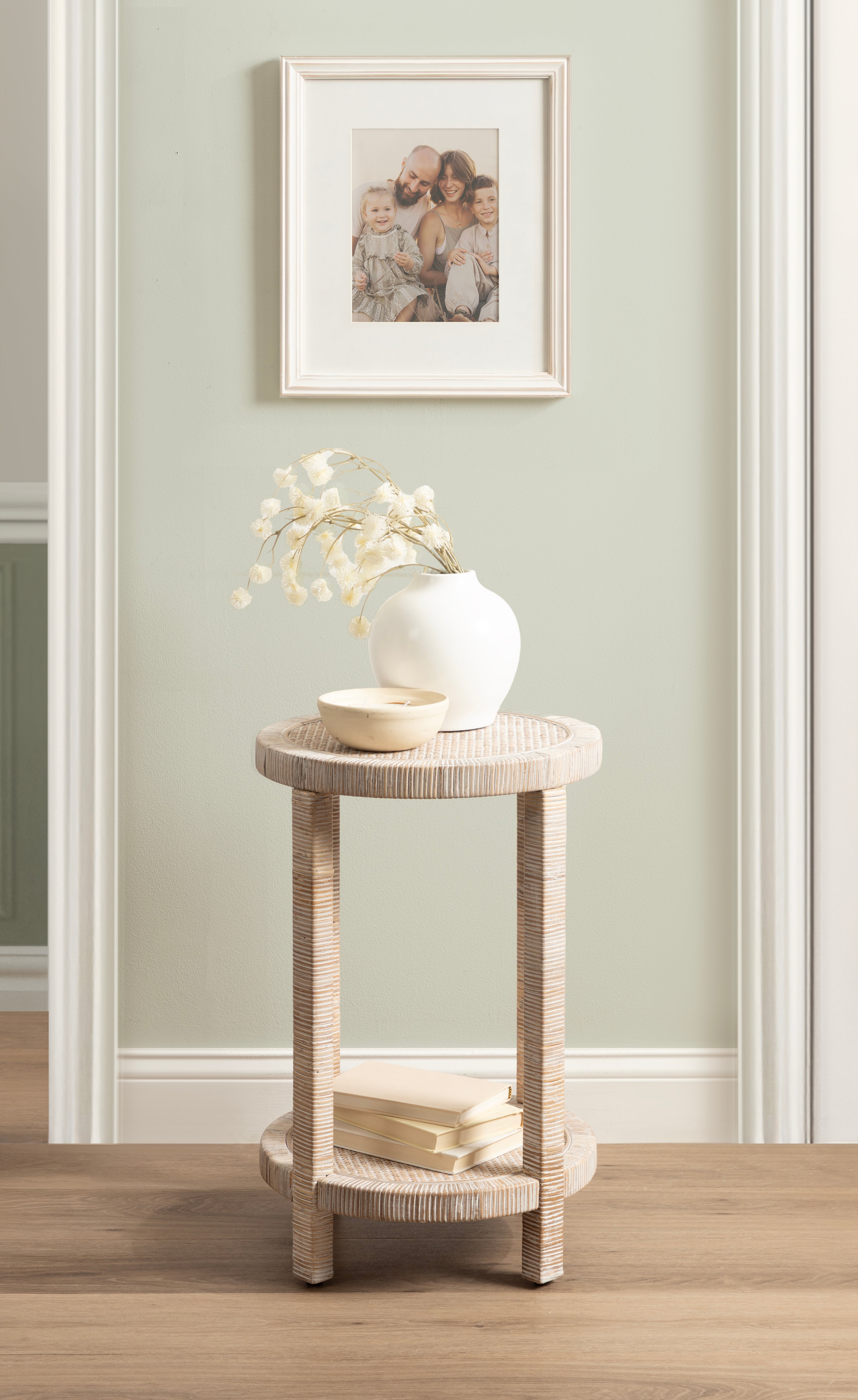 Drink Table White 16x16x24 7