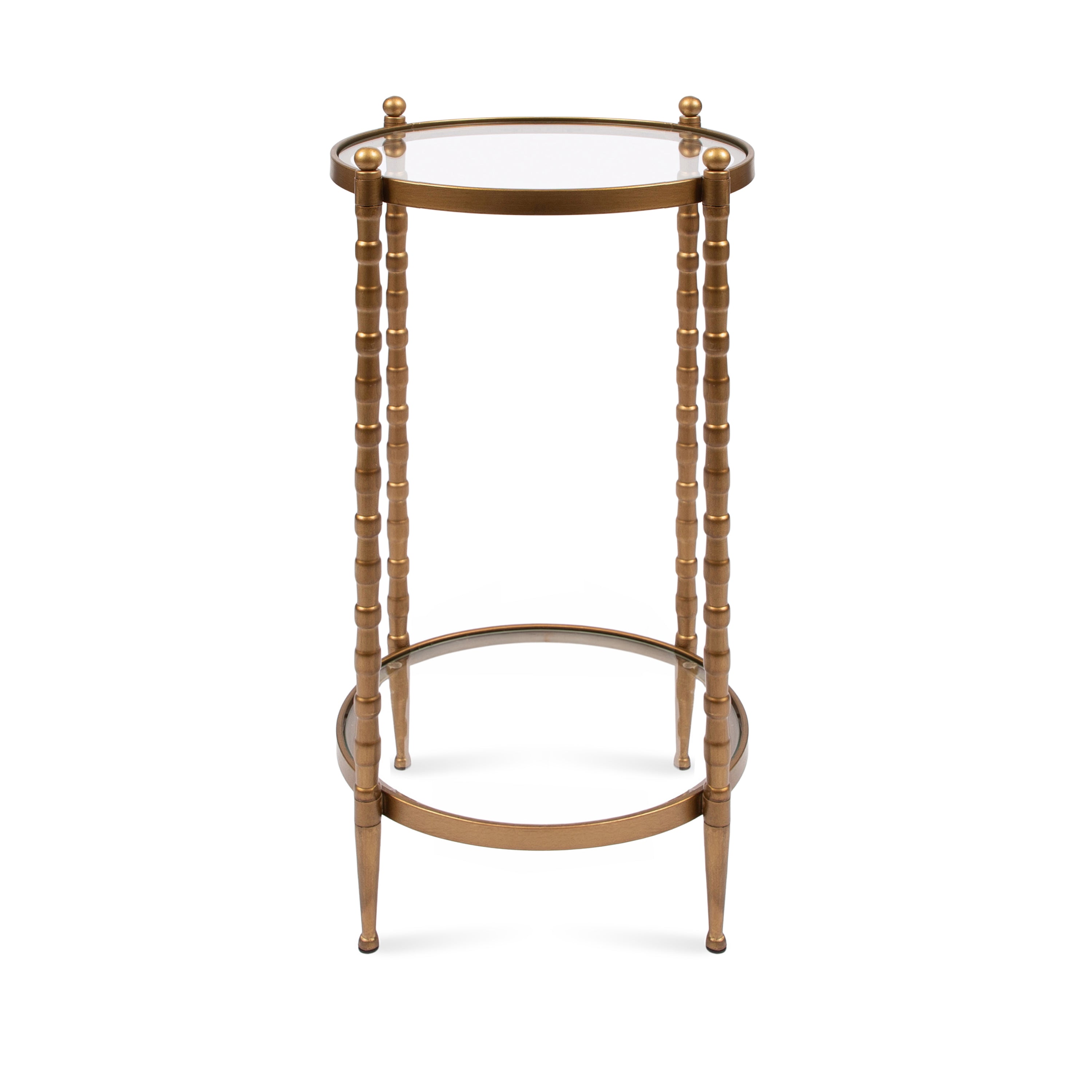 Side Table 14x14x25 Gold 5