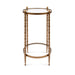 Side Table 14x14x25 Gold 5