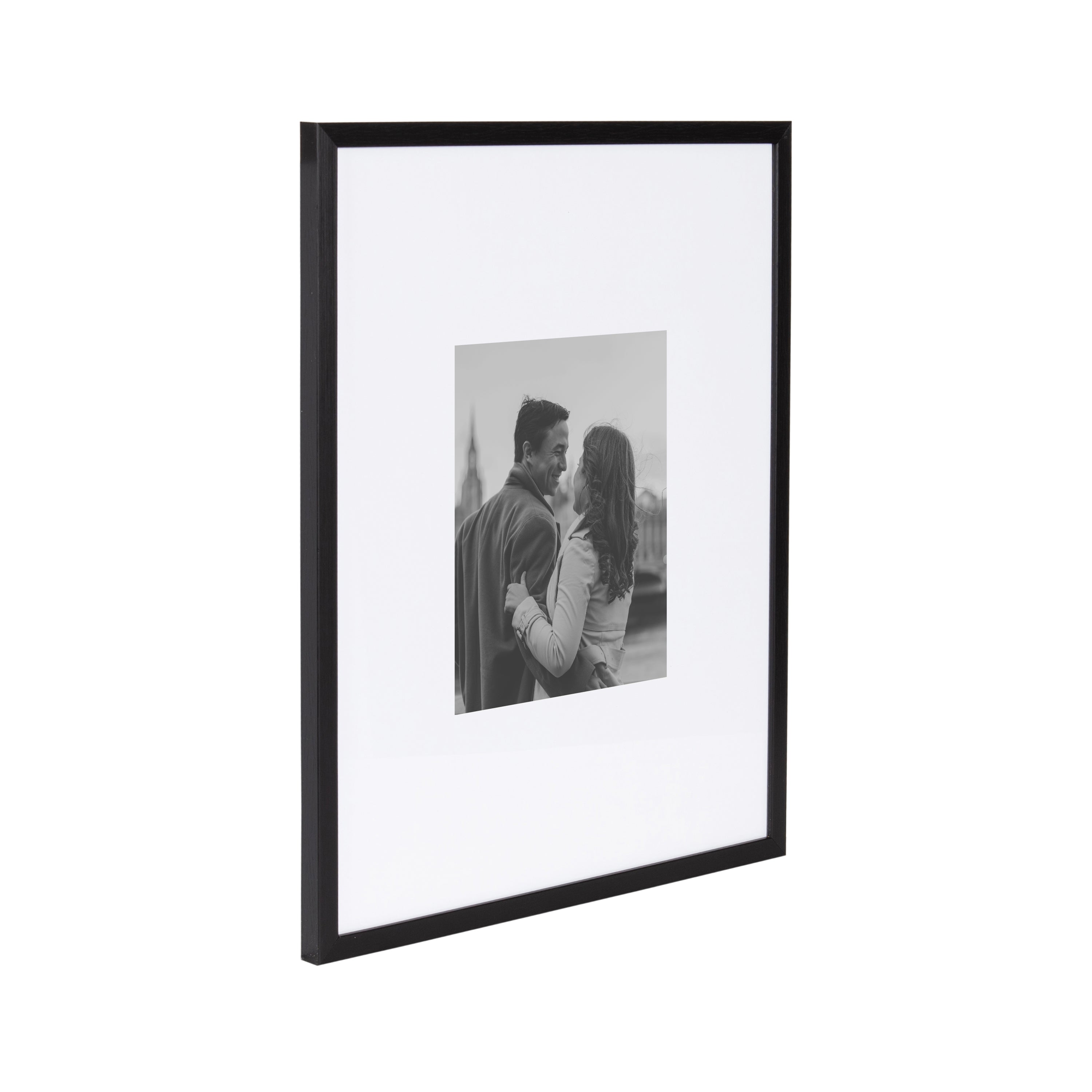 Wall Frame Black 16x20 matted to 8x10 5