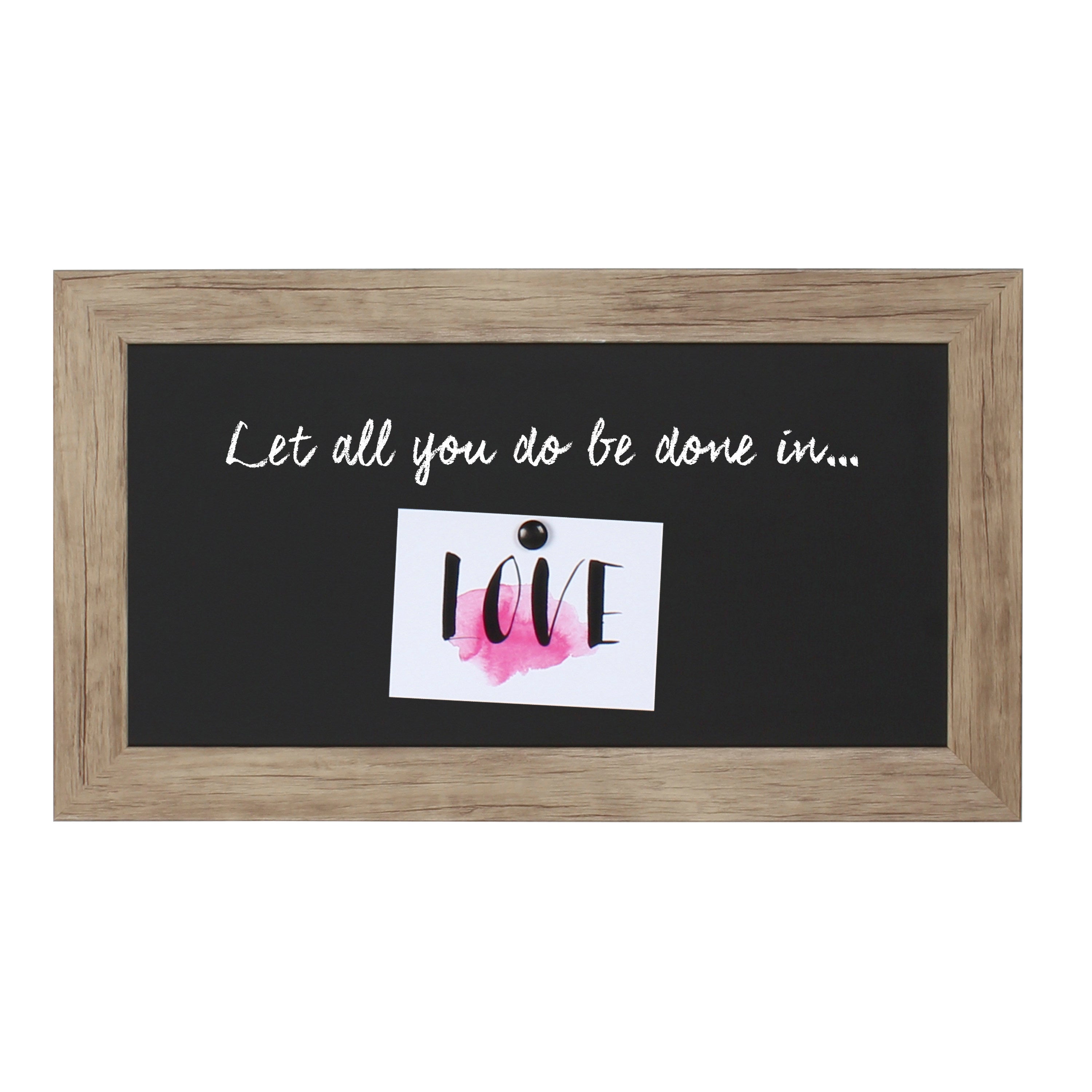 Beatrice Framed Magnetic Chalkboard