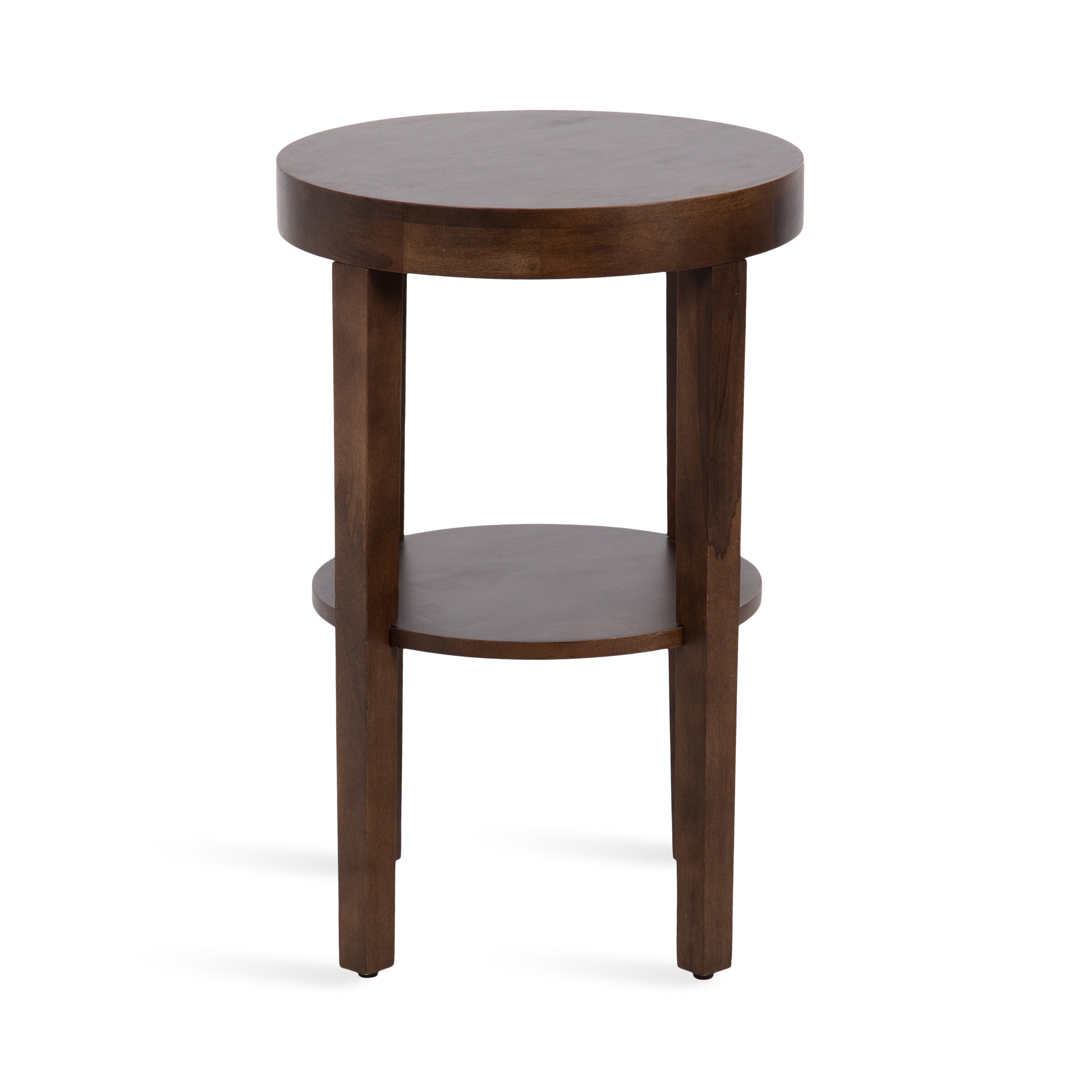 Side Table Dark Brown 16x16x24 6
