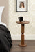 Side Table Walnut Brown 12x12x22 7