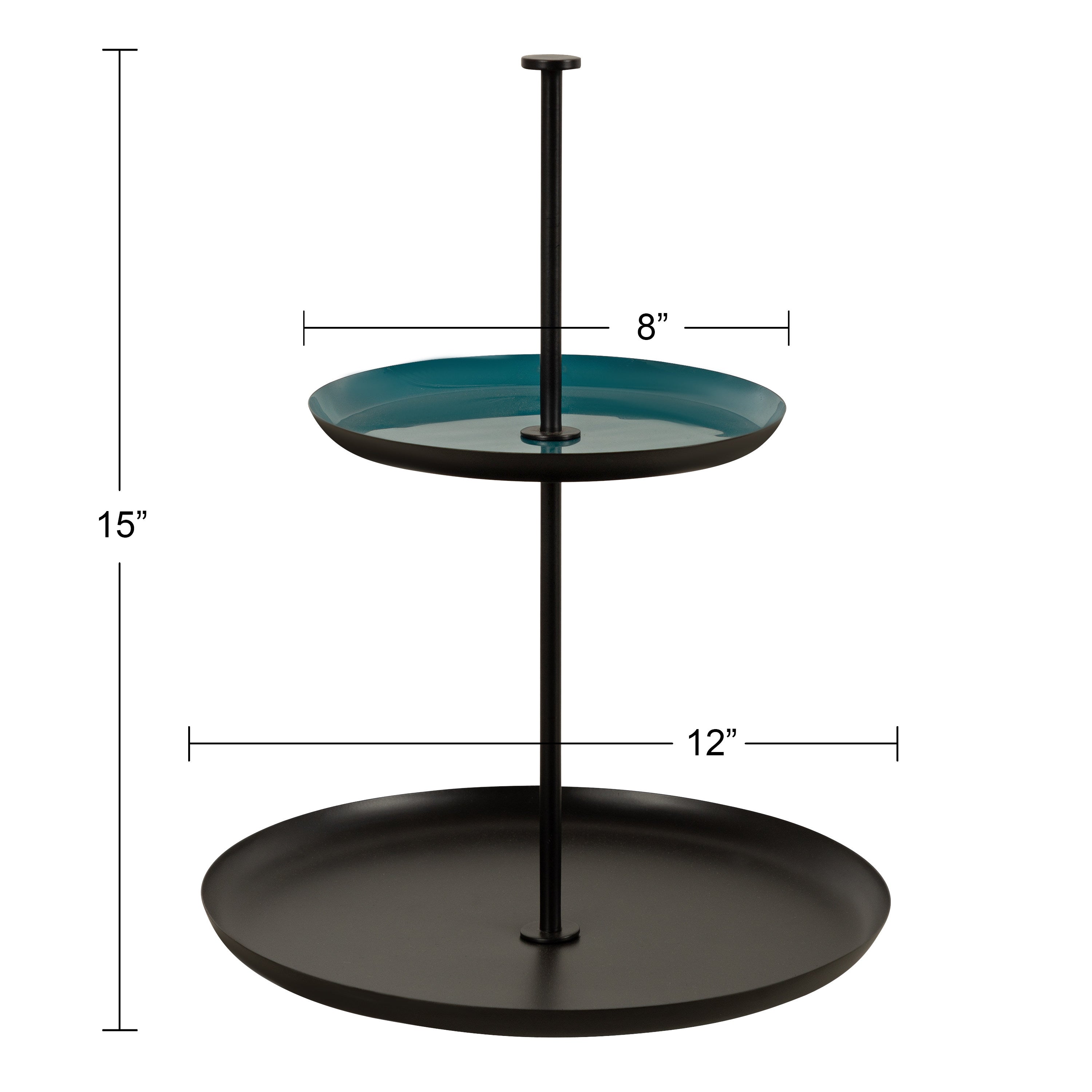 Laranya Tiered Round Decorative Tray