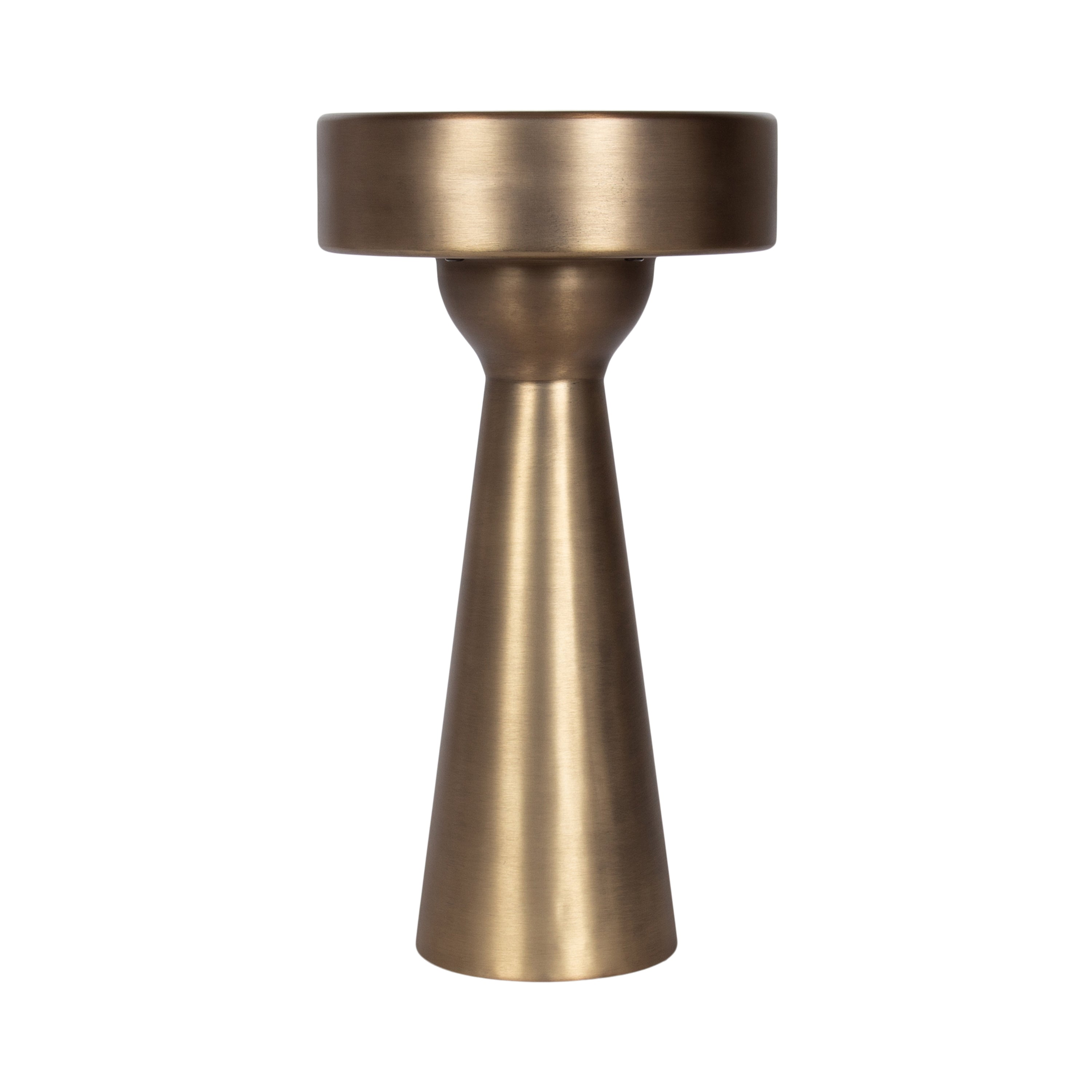 Side Table Gold 12x12x22 5